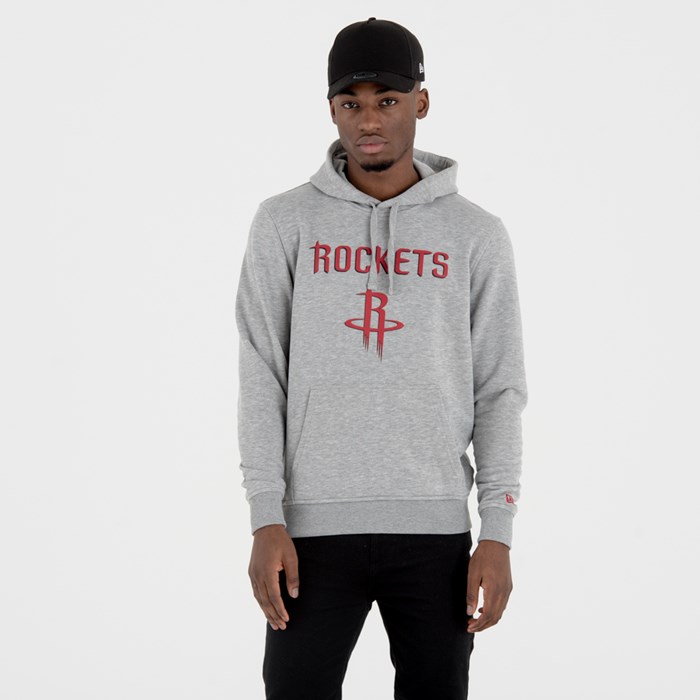 Houston Rockets Team Logo Miesten Hupparit Harmaat - New Era Vaatteet Tukkukauppa FI-768124